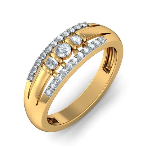 ladies designer gold rings|real gold ring for women.